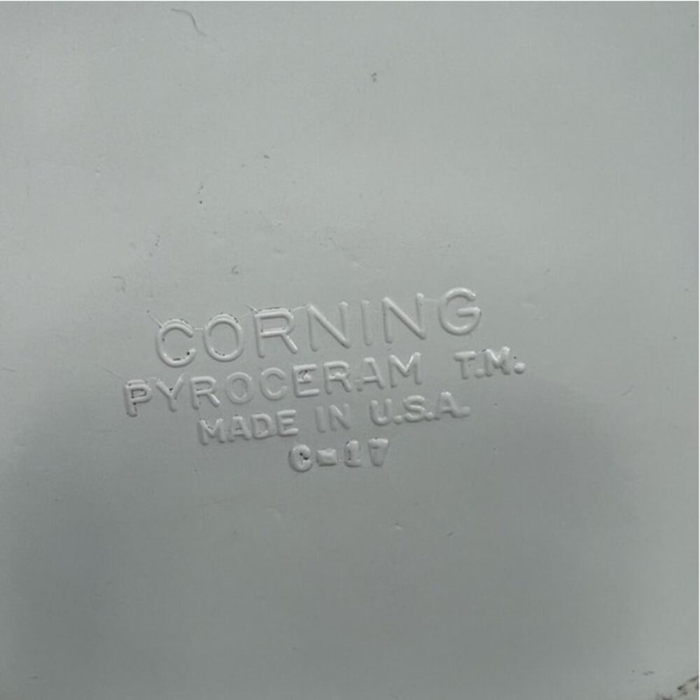 Corning ware Vintage 1 3/4 Qt Baking Dish W/ Lid, 1.5 Quart Rectangular Casserol - Picture 10 of 14